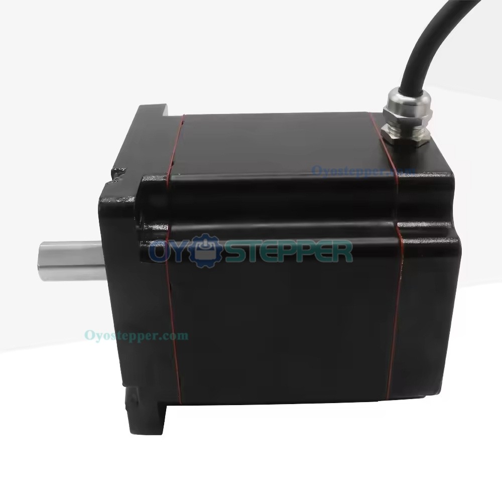 CASUN NEMA 34 Waterproof Stepper Motor 4N.m 3 Phase 1.2 Degree 86 x 86 mm